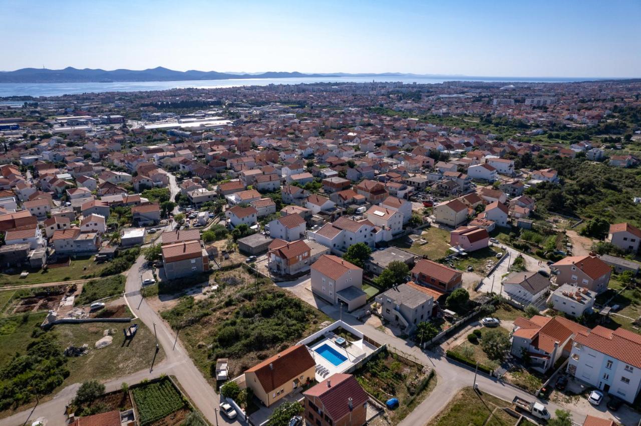 Villa Family And Friends Private Heated Pool With Jacuzzi Zadar Exterior foto